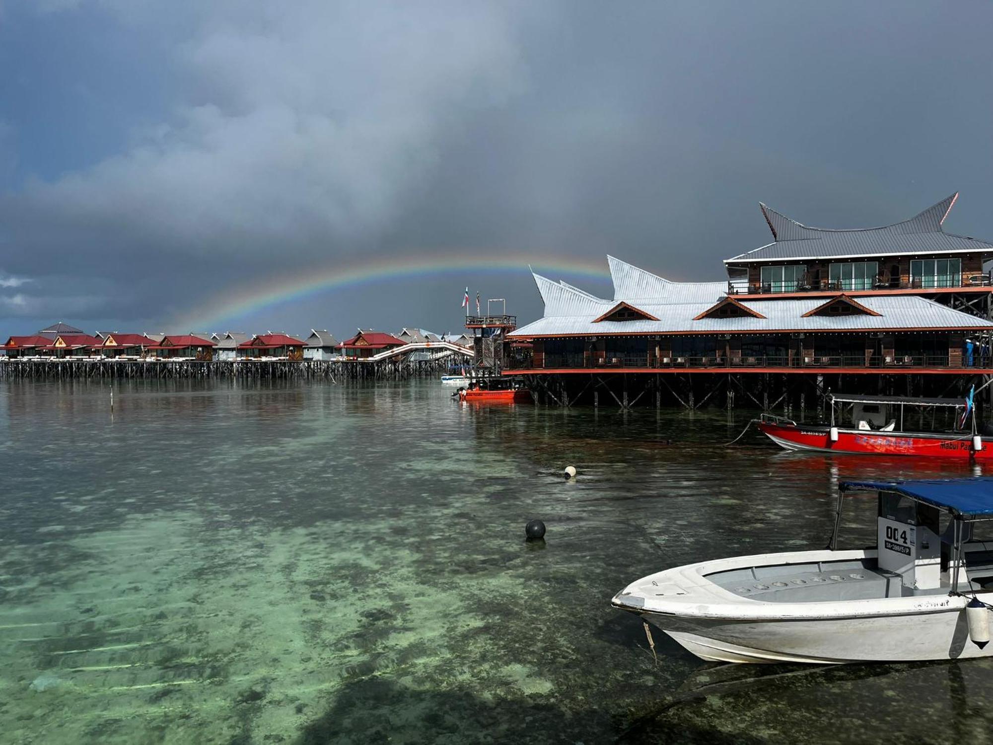 Mabul Backpackers Daire Mabul Island Dış mekan fotoğraf